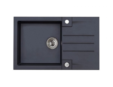 картинка Мойка ALVEUS ROCK 130 GRANITAL CONCRETE-G81 780x480x180; 1x в комп.с сифоном 1105296, от магазина SEFI