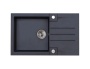картинка Мойка ALVEUS ROCK 130 GRANITAL CONCRETE-G81 780x480x180; 1x в комп.с сифоном 1105296, от магазина SEFI