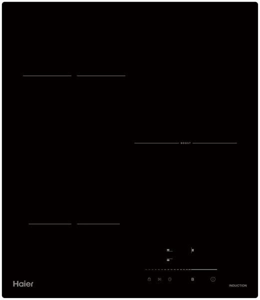 картинка Индукционная варочная панель HAIER HHK-Y53TTB от магазина SEFI