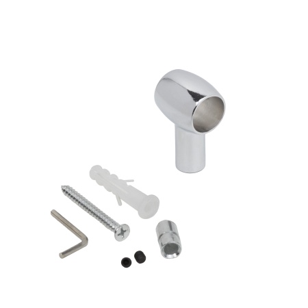 картинка Держатель ретро, труба d16 хром AKS от магазина SEFI