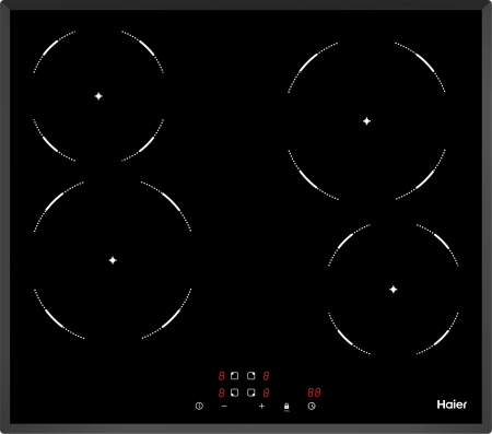 картинка Электрическая варочная панель HAIER HHY-C64NVB от магазина SEFI