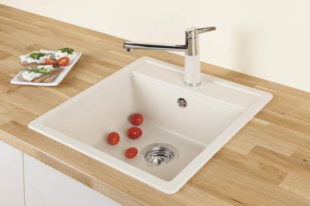 картинка Кухонная мойка SCHOCK VERO 50 CRISTADUR серебристый камень от магазина SEFI