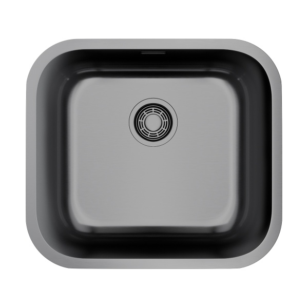 картинка Мойка Omoikiri Omi 49-U/I-GM нерж. сталь/вороненая сталь от магазина SEFI