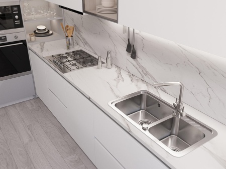 картинка Мойка Oulin H9903, поверхность сатин от магазина SEFI