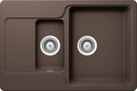 картинка Кухонная мойка SCHOCK CAMBRIDGE 60D CRISTALITE мокка от магазина SEFI