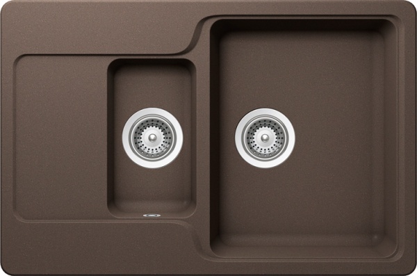 картинка Мойка SCHOCK CAMBRIDGE 60D CRISTALITE мокка от магазина SEFI