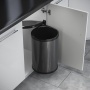 картинка Встроенное мусорное ведро 20л Hailo Mono, черный (3520071) от магазина SEFI