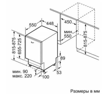 картинка Встраиваемая посудомоечная машина Neff S889ZMX60R от магазина SEFI