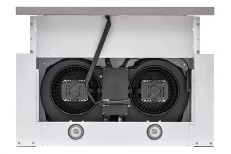 картинка Встраиваемая вытяжка KRONA Kamilla sensor 600 white glass (2 мотора) от магазина SEFI