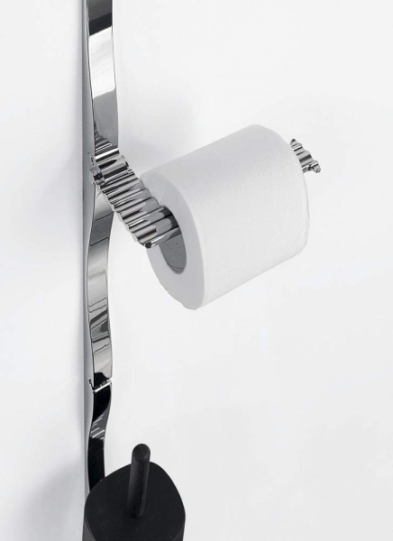 картинка Интерьерные стеллажные Система SKYLINE Держатель для туалетной бумаги, 90х160мм, хром, правый от магазина SEFI
