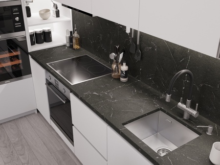 картинка Мойка EMAR 131, покрытие PVD, цвет сатин от магазина SEFI