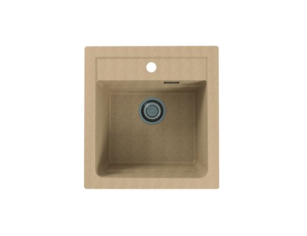 картинка Мойка ALVEUS GRANITAL ATROX 20 BEIGE - G55 470 X  500  1X в комплекте с сифоном 1132823, от магазина SEFI