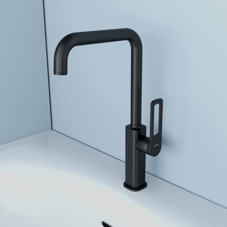картинка Смеситель для кухни, черный, Slide, IDDIS, SLIBL00i05 от магазина SEFI