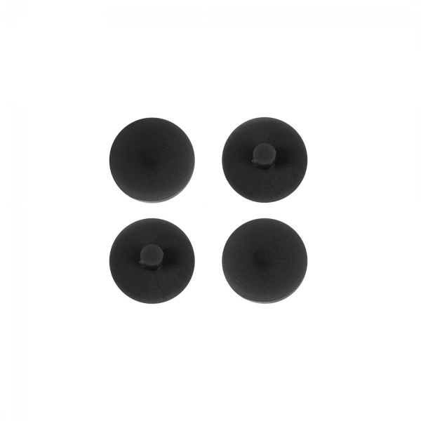 картинка Заглушка пластик к эксцентрику чёрный (01) PL (упак.-40шт.) от магазина SEFI