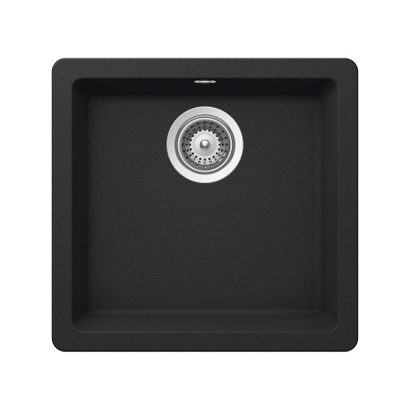 картинка Кухонная мойка SCHOCK QUADRO 50 CRISTALITE оникс от магазина SEFI