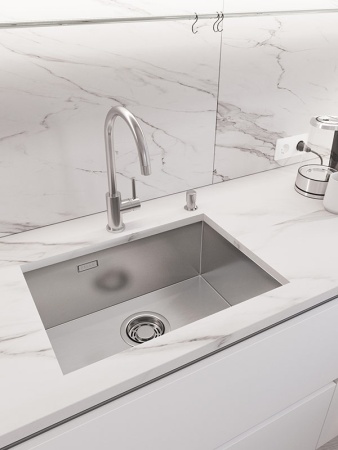 картинка Мойка EMAR 132, покрытие PVD, цвет сатин от магазина SEFI