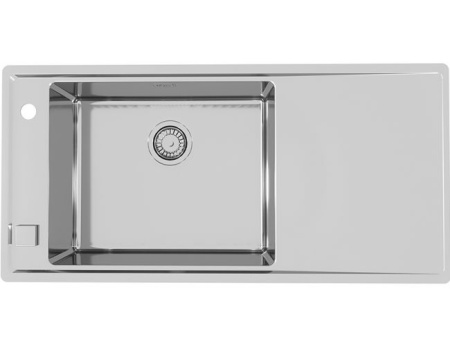 картинка Мойка Alveus STRICTO 30L KMB 90 FI левая 980X472 в комплекте с сифоном 1127252, от магазина SEFI