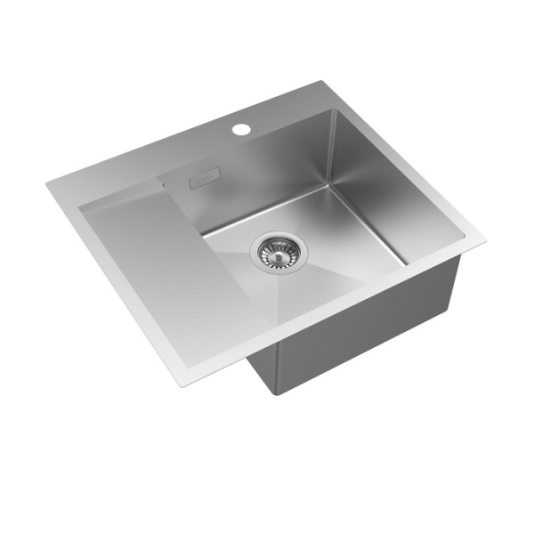картинка Мойка, нерж. сталь, сатин, чаша справа, 590*510, Haze, IDDIS, HAZ59SRi77 от магазина SEFI