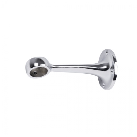 картинка Держатель дистанционный концевой трубы d25 (571), хром AKS от магазина SEFI