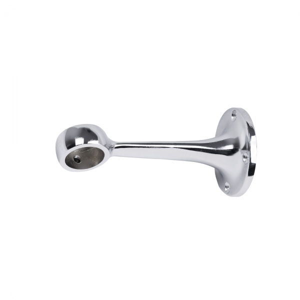 картинка Держатель дистанционный концевой трубы d25 (571), хром AKS от магазина SEFI