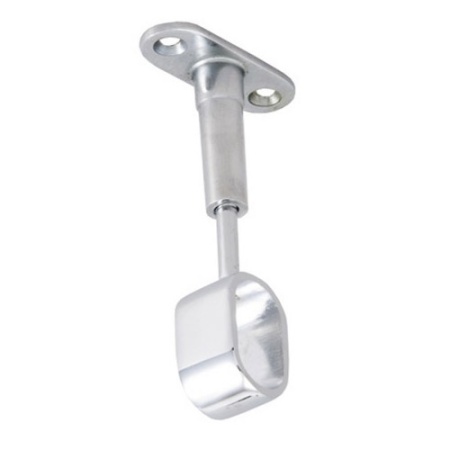 картинка Держатель дистанционный проходной трубы овальн. 30*15 (935) регулируемый, хром AKS от магазина SEFI