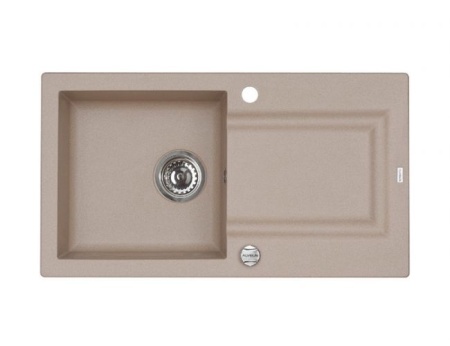 картинка Мойка FALCON 30 GRANITAL ARCTIC-G11 780x435x160;1X с сифоном 1105296, от магазина SEFI