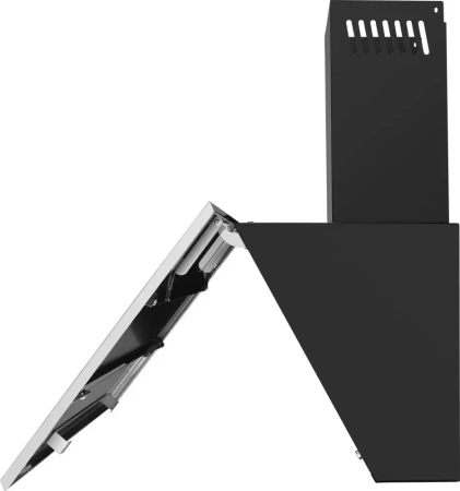 картинка Вытяжка MAUNFELD Bridge 60 нержавеющая сталь\черное стекло от магазина SEFI