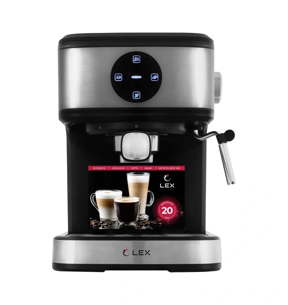 картинка Кофеварка эспрессо LEX LXCM 3502-1 от магазина SEFI