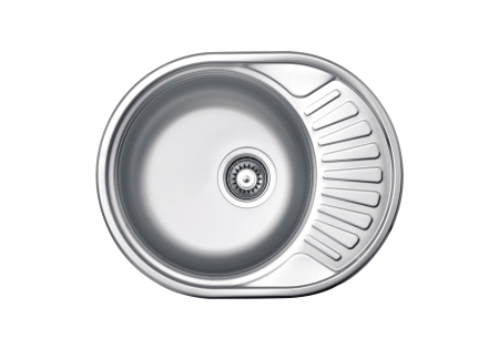 картинка Мойка ALVEUS GENESIS CIKLO 10 SAT-90 570x440 в комплекте с сифоном 1130550 от магазина SEFI