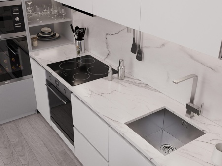 картинка Мойка Oulin F101, поверхность сатин от магазина SEFI