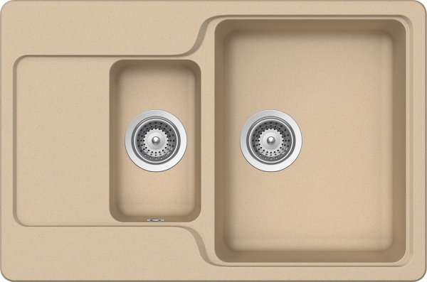 картинка Мойка Schock Cambridge 60 D Cristalite лунный камень от магазина SEFI