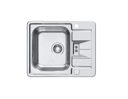 картинка Мойка LINE MAXIM 60  SAT-90 610X500 LUX в компл. с сифоном 1127248, от магазина SEFI