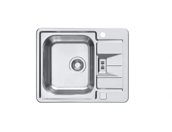 картинка Мойка ALVEUS LINE MAXIM 60  SAT-90 610X500 LUX в компл. с сифоном 1127248, от магазина SEFI