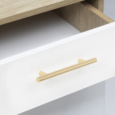 картинка Ручка меб. скоба мет. SNAKE 128 золото анодированное, AKS от магазина SEFI