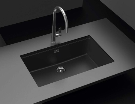 картинка Кухонная мойка подстольного монтажа SCHOCK GREENWICH 80U CRISTADUR серебристый камень от магазина SEFI