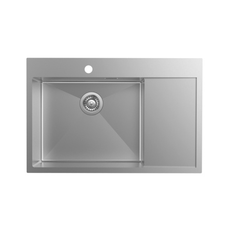картинка Мойка, нерж. сталь, сатин, чаша слева, 780*510, Haze, IDDIS, HAZ78SLi77 от магазина SEFI