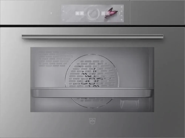 картинка Встраиваемый паровой шкаф V-Zug CombiSteamer V4000 45 CS4T-23031 (платиновое стекло) от магазина SEFI