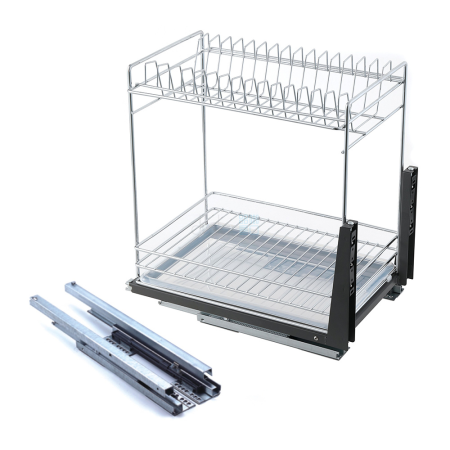 картинка Сушка GLORIA, выдвижной фасад 300 мм, хром магазин SEFI являющийся официальным дистрибьютором в России  картинка Сушка GLORIA, выдвижной фасад 300 мм, хром от магазина SEFI