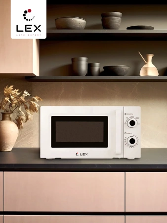 картинка Отдельностоящая микроволновая печь LEX FSMO 20.01 WH от магазина SEFI