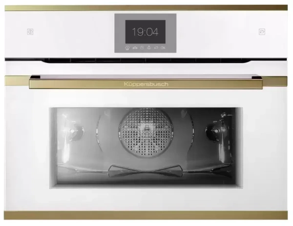 картинка Компактный духовой шкаф с паром Kuppersbusch CBD 6550.0 W4 Gold от магазина SEFI