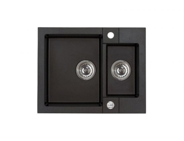 картинка Мойка ALVEUS ROCK 80 GRANITAL CONCRETE-G81 595x475x160;1+1/2 в комп.с сифоном 1105299, от магазина SEFI