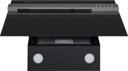 картинка Вытяжка MAUNFELD Bridge Line 60 черный\вставка сатин от магазина SEFI