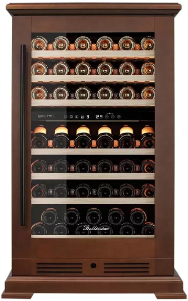 картинка Винный шкаф Meyvel MV77PRO-KBT2 (Итальянский орех) от магазина SEFI
