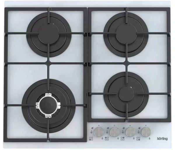картинка Газовая стеклянная варочная панель Korting HGG 6734 CTW от магазина SEFI