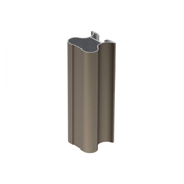 картинка Профиль алюминиевый SENATOR шампань вертик. закрытый L-5300 мм АЛЮТЕХ от магазина SEFI