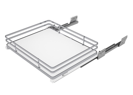 картинка Выдвижная корзина с дном из МДФ, плоский пруток 560-568*500*160, Infinity line от магазина SEFI