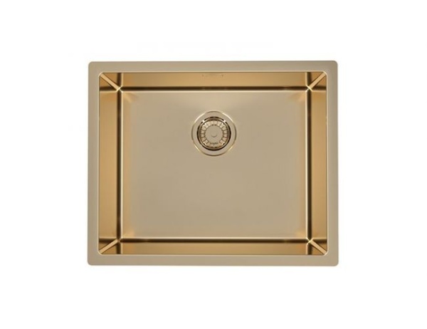 картинка Мойка Alveus QUADRIX MONARCH 50 NEW BRONZE 540X440X200 в компл. с выпуском без сифона, от магазина SEFI