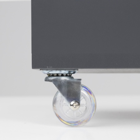 картинка Колесо меб. CRYSTAL/1 d50 h64 с площадкой, прозрачный AKS от магазина SEFI