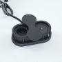 картинка Розетка Eight USB врезная в столешницу, цвет - черный магазин SEFI являющийся официальным дистрибьютором в России  картинка Розетка Eight USB врезная в столешницу, цвет - черный от магазина SEFI