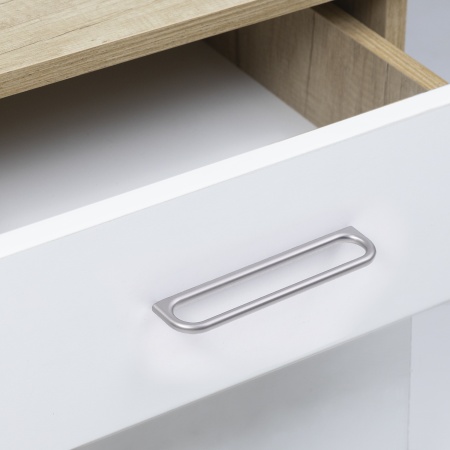 картинка Ручка меб. скоба мет. OLYMPIA 160 матовый хром AKS от магазина SEFI